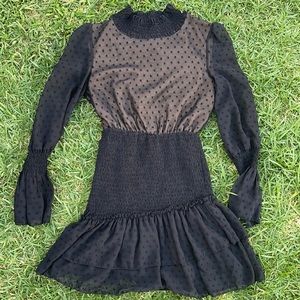 black body con old money dress
